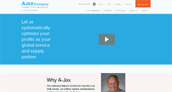 Desktop Screenshot of ajaxco.com